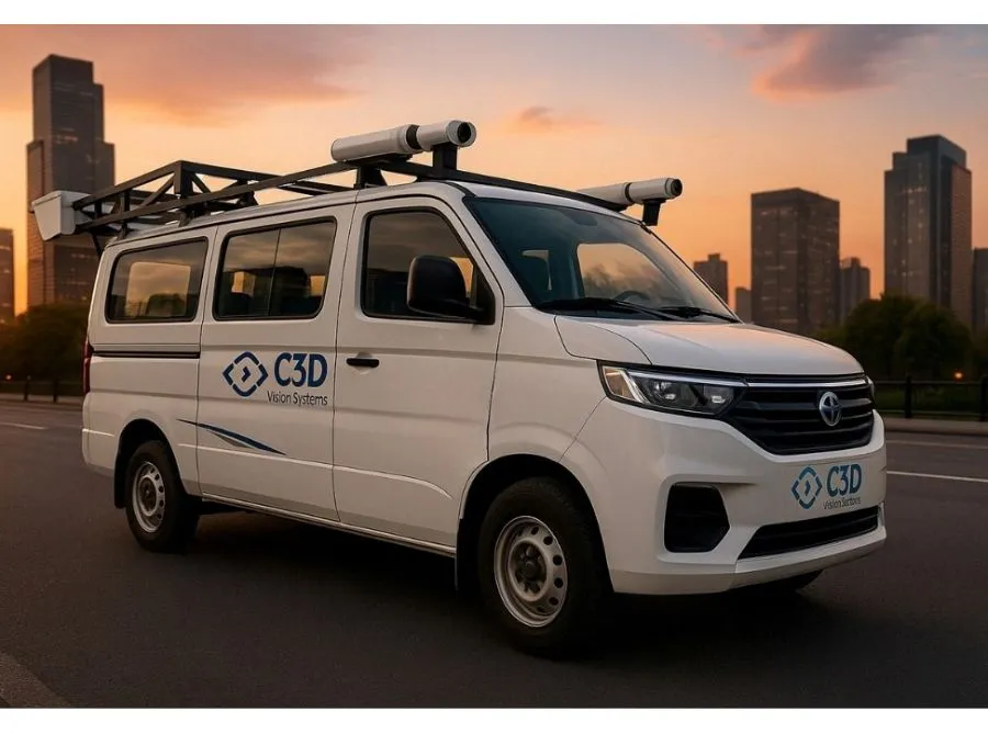 AI pavement intelligence, road safety technology, automated road inspection, predictive road maintenance, C3D Vision Systems