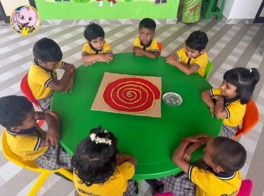 Alphabetz Preschool Safilguda, early childhood education India, NEP 2020 preschool, Telangana preschool expansion, play based learning India