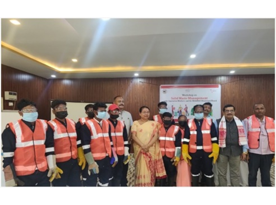 Plastic pollution, Bokakhat Assam, World Environment Day, waste management, SEEDS India