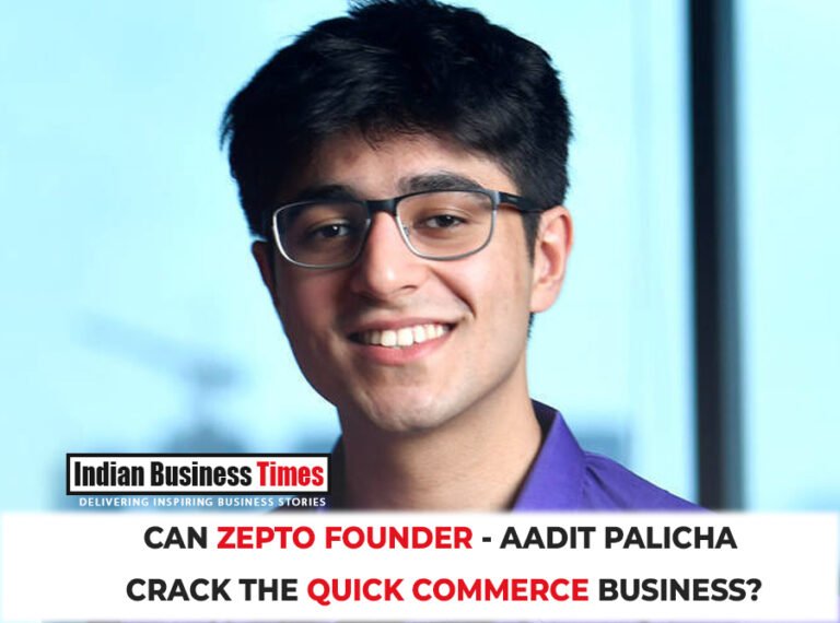 Zepto Founder Aadit Palicha